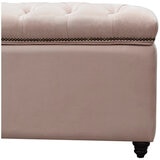 Moran Princess Storage Ottoman Petal Pink