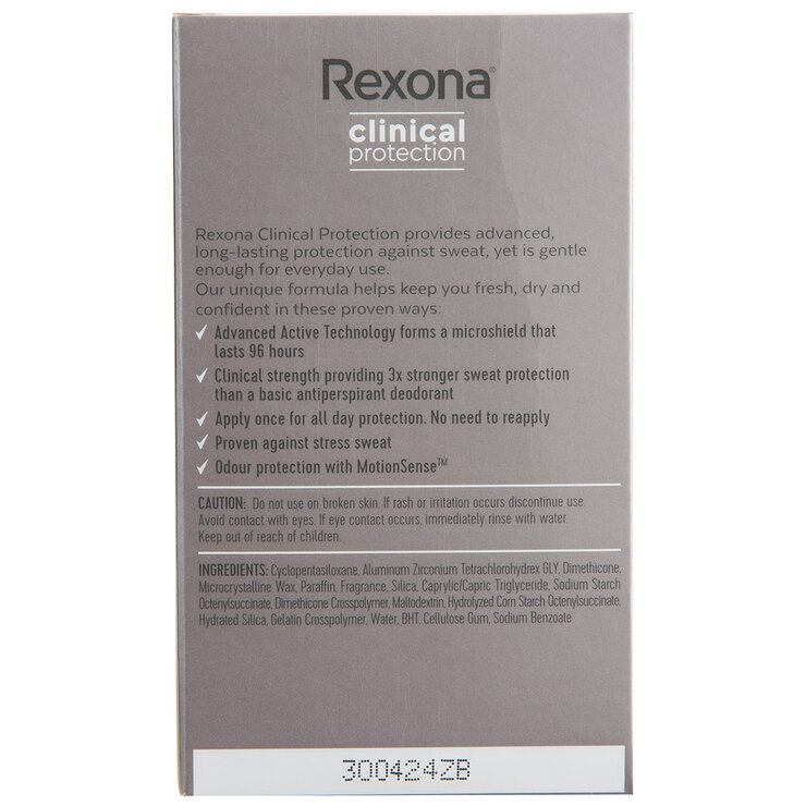 Rexona Women Antiperspirant Cream Clinical Summer Strength 3x 45ml