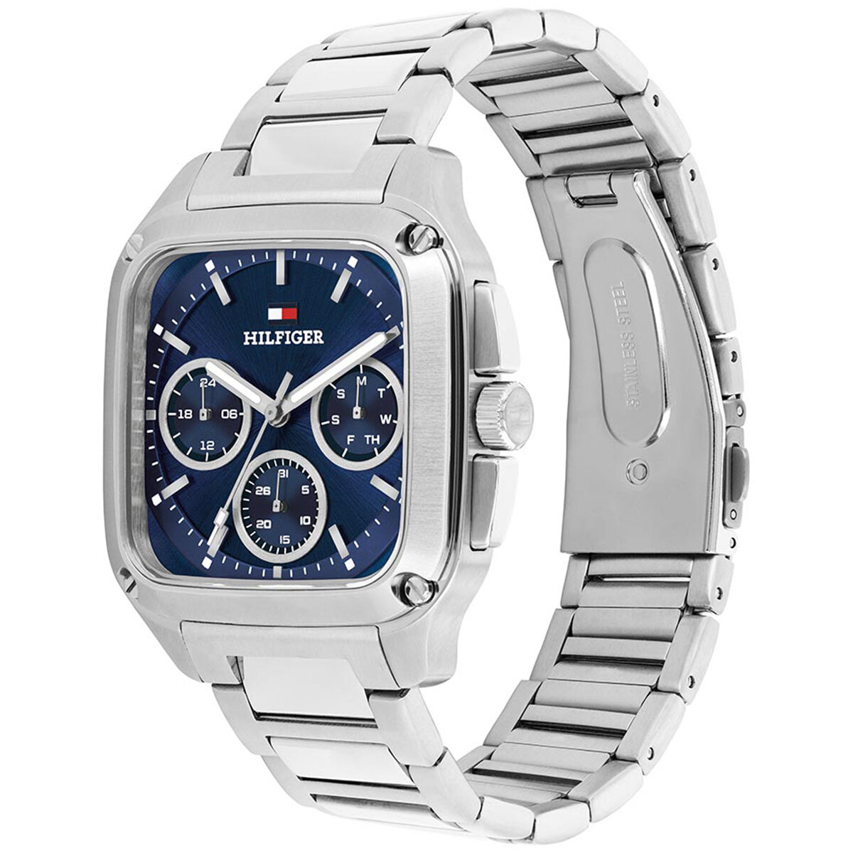 Tommy Hilfiger Herald Stainless Steel Blue Dial Men's Watch 1792222