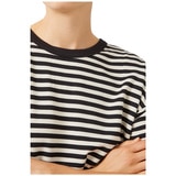 JAG Stripe Tee - Black/Ecru