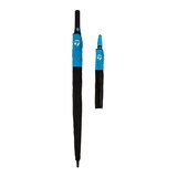 Taylormade 62 Inch Golf & 58 Inch Jumbo Compact Umbrella Set 2 Pack Black/Ocean