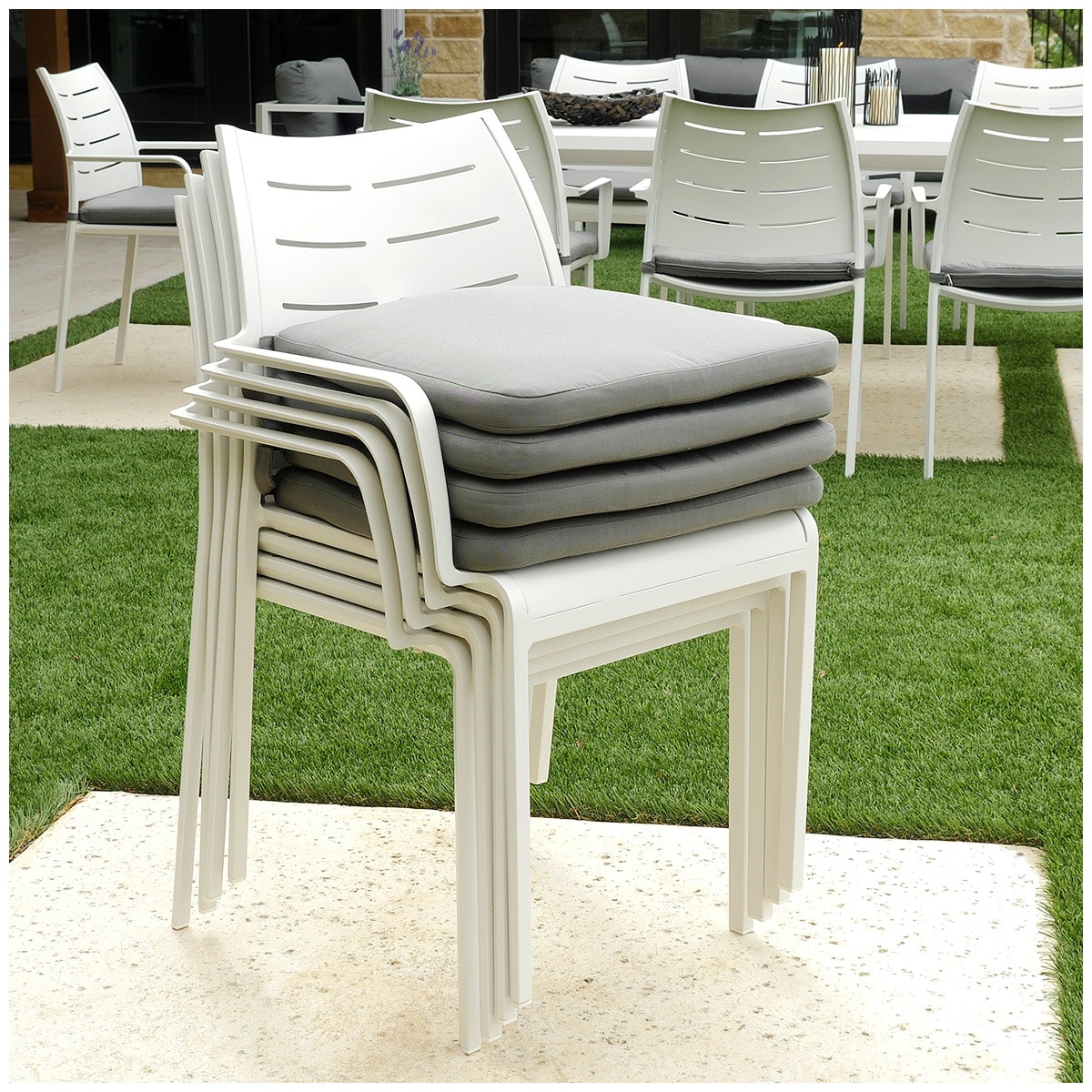 St. Kitts 13 Piece Outdoor Dining Set Costco Australia