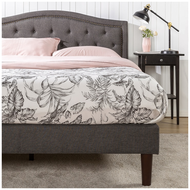 Blackstone Stately Tufted Platform Bed Queen Costco Australia