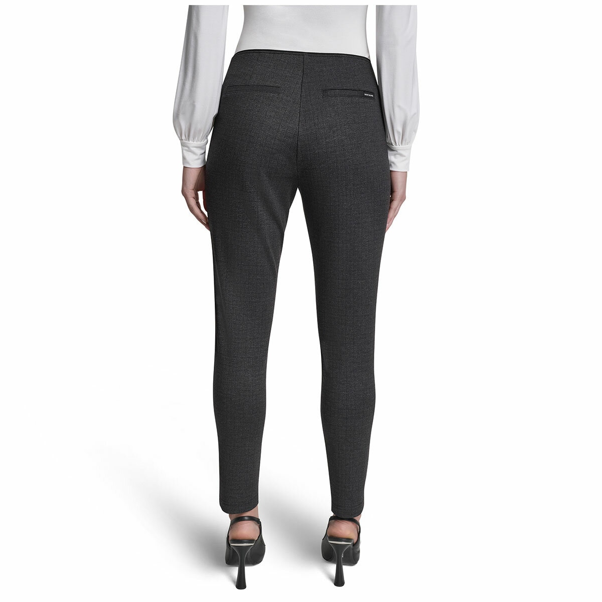 DKNY Women's Slim Leg Ponte Pant