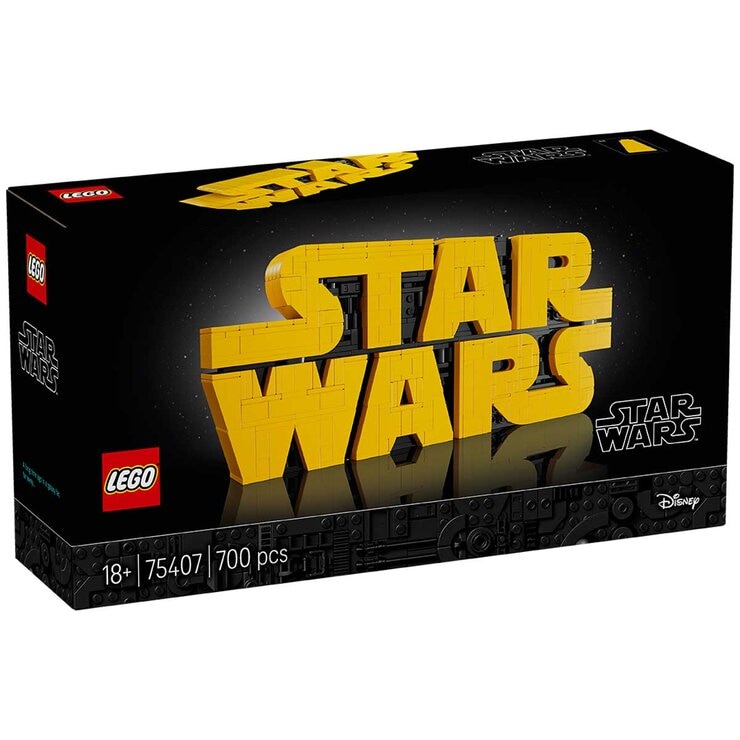 LEGO Brick-Built Star Wars Logo 75407