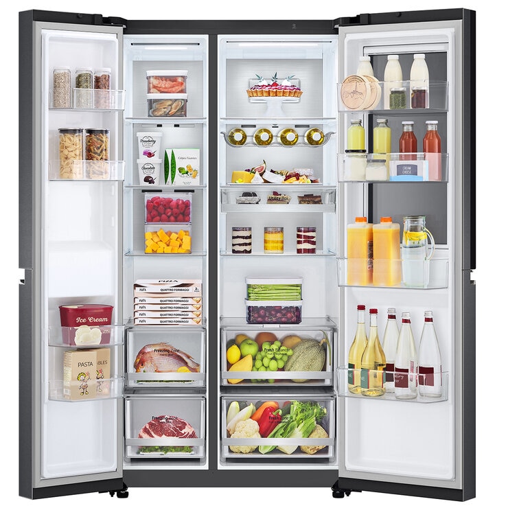 LG 655L Side by Side Fridge GS-B655PL LG 655L Side by Side Fridge GS-B655PL