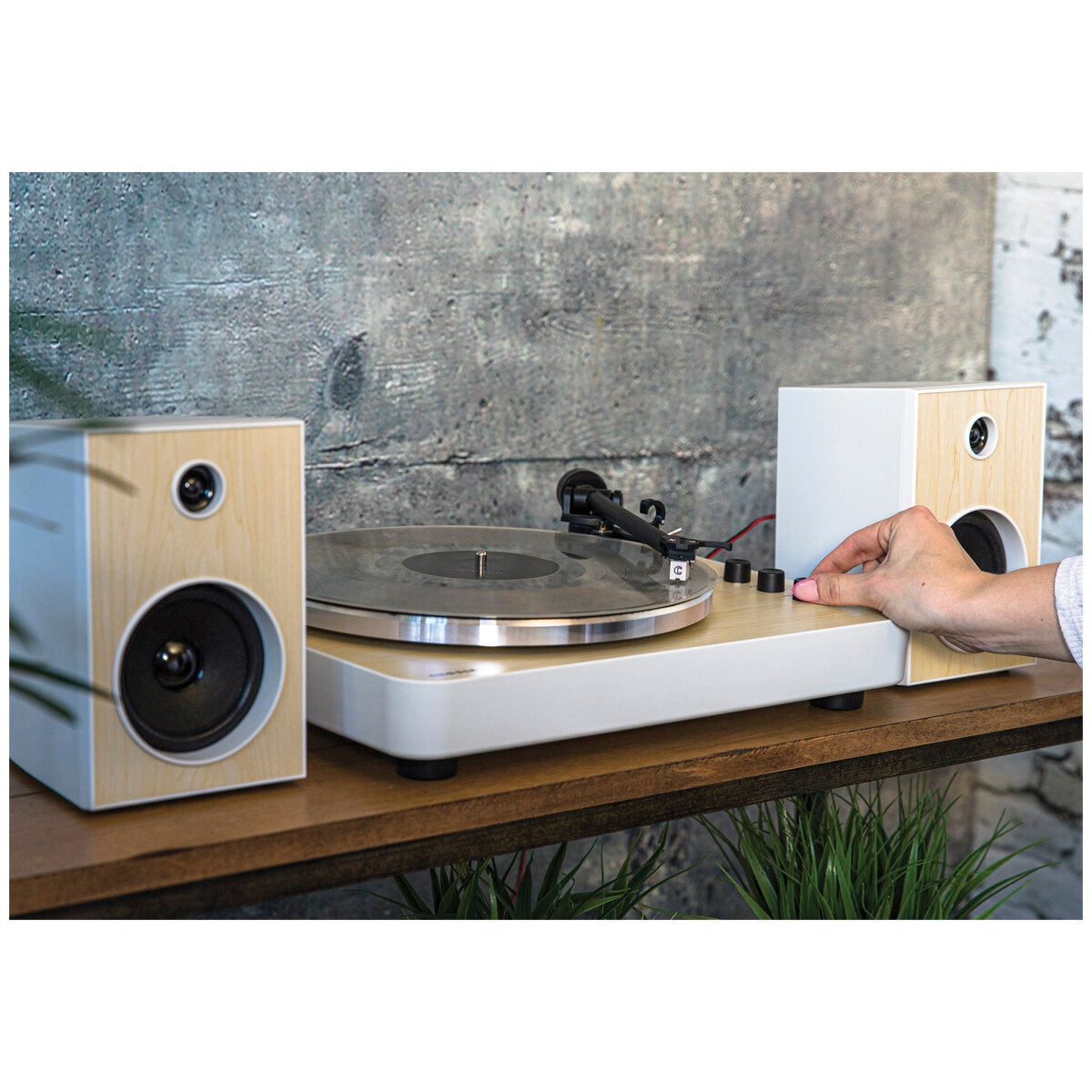 Crosley T170 Shelf System White CRT170A-WH4