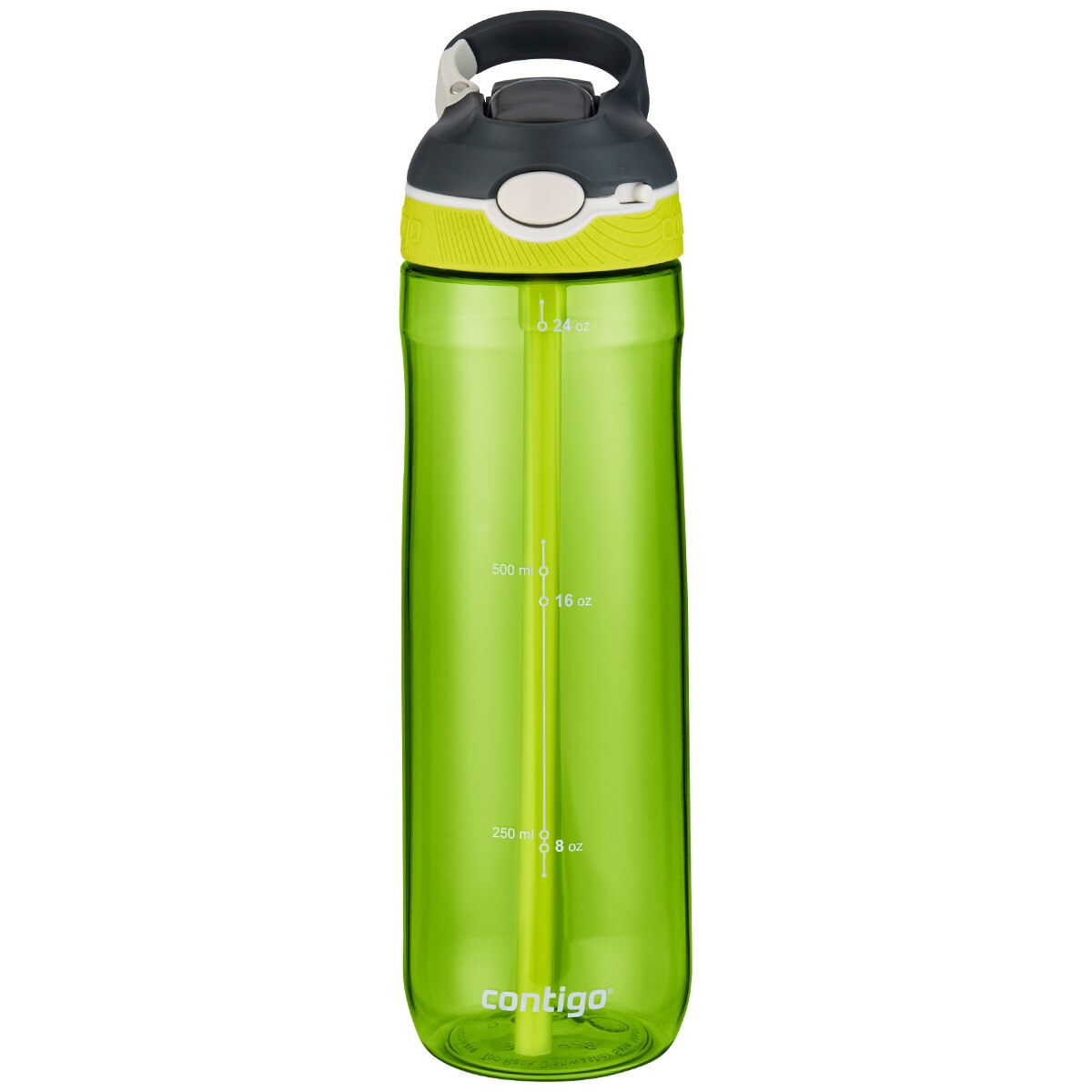 Contigo New Autospout 709ml Water Bottles 3 Pack BPA FREE Straw Bottle Aqua 
