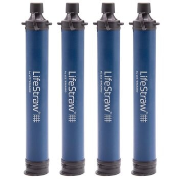 LifeStraw Personal Water Filter 4 Pack