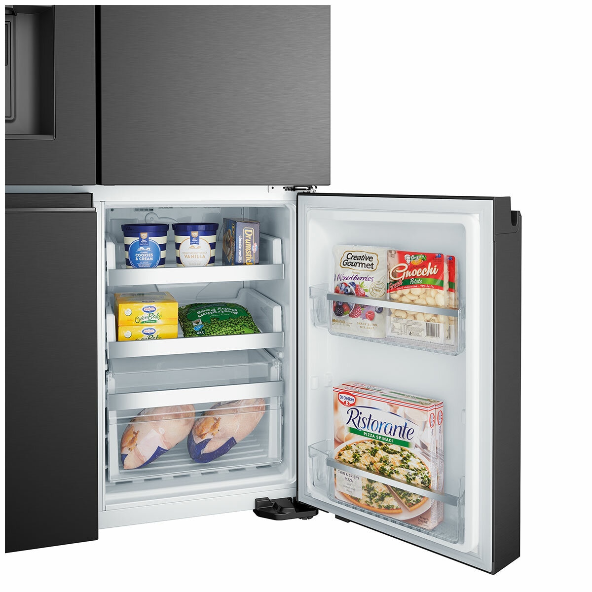 Westinghouse 609L French Quad Door Fridge Matte Black WQE6170BB Westinghouse 609L French Quad Door Fridge Matte Black WQE6170BB