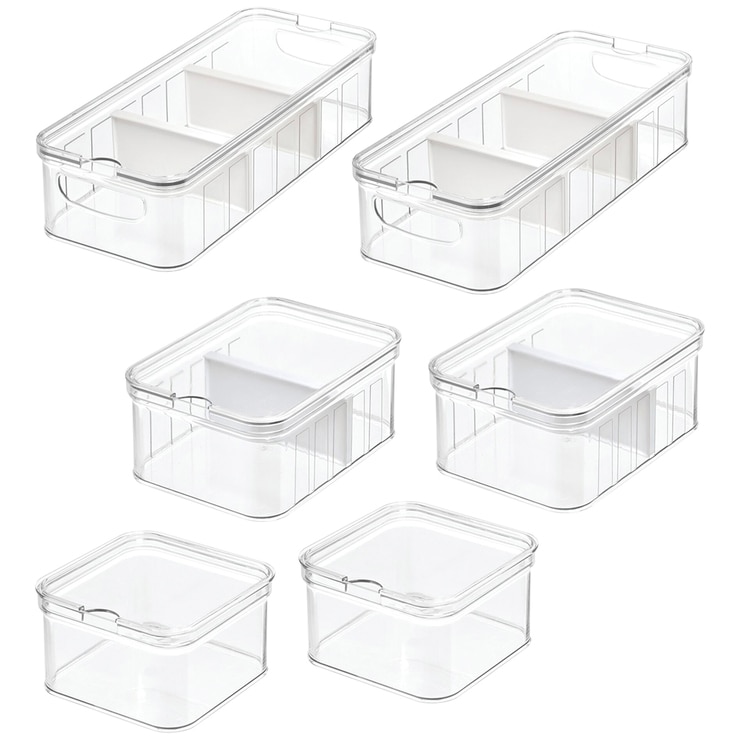 iDesign Crisp Fridge Bins 6 Piece Set Costco Australia
