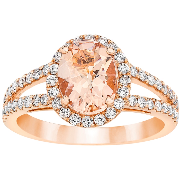 18KT Rose Gold and Diamond Ring Costco Australia