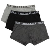 Hugo Boss Trunks - Greyt/Charcoal/Black