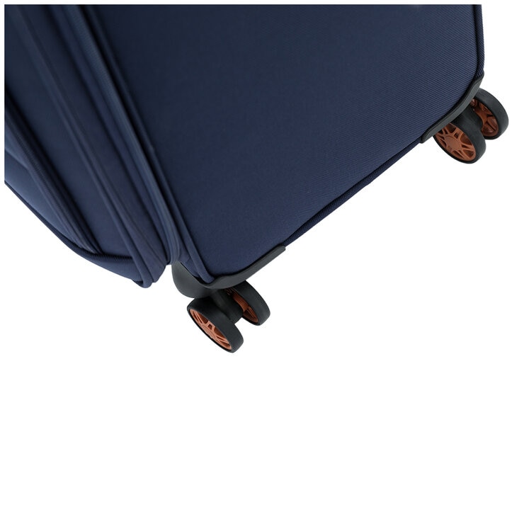 Tosca Park Avenue 3 Piece Luggage Set Navy Tan