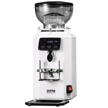WPM Welhome Pro ZD18S Commercial Coffee Grinder White