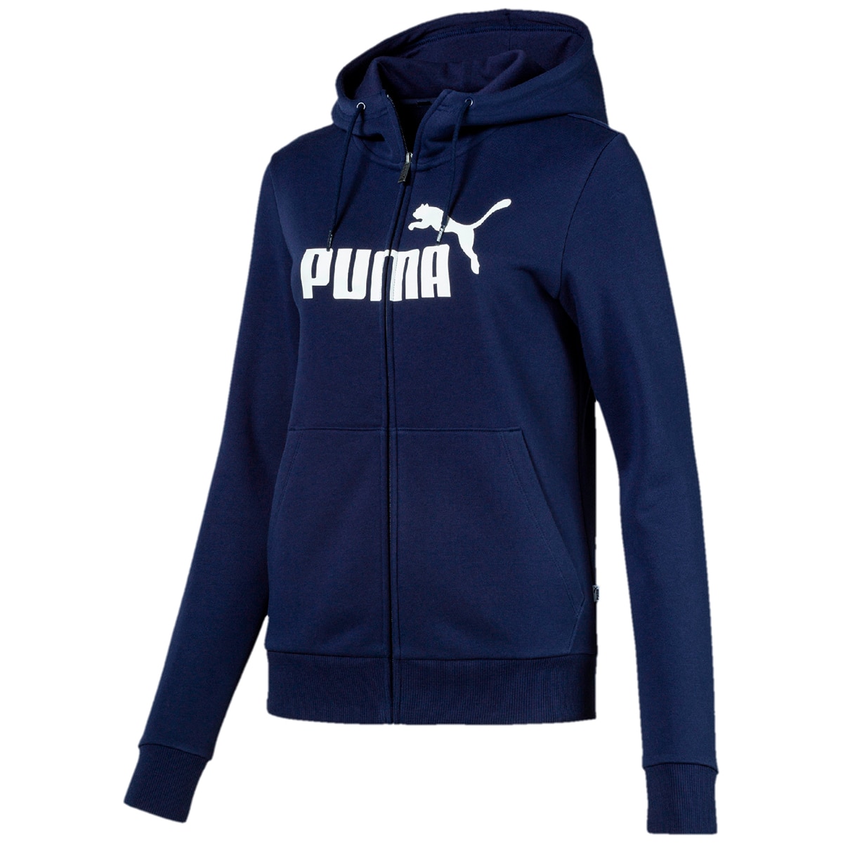 blue puma hoodie womens