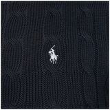 Ralph Lauren Cable Knit Sweater Black