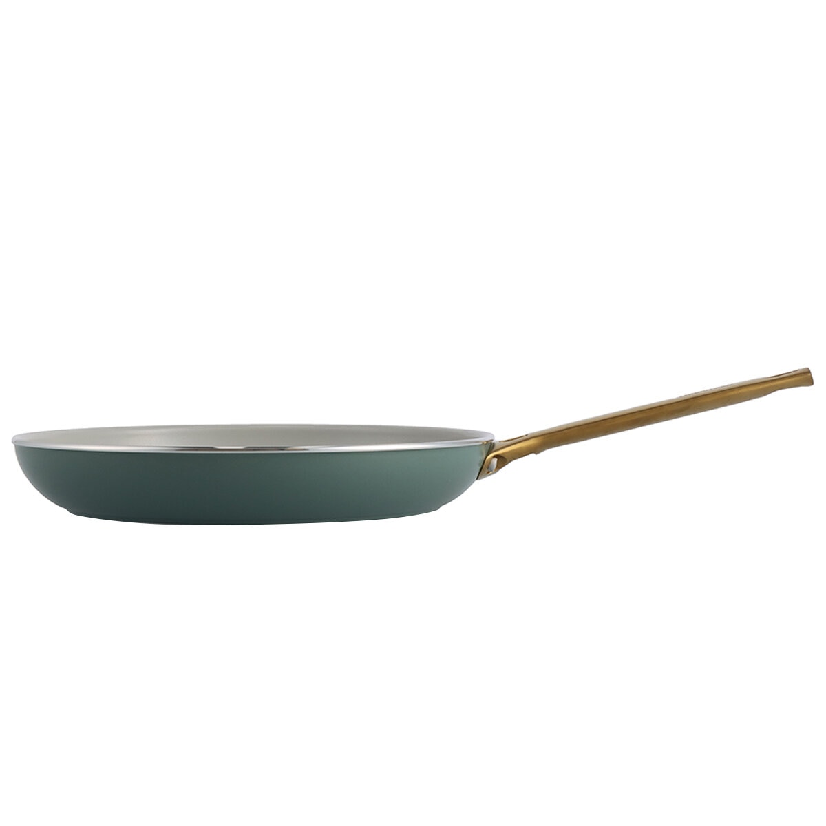 GreenPan Ceramic Non-Stick Frypan 2 Piece Set 24cm And 30cm Smokey Sky Blue