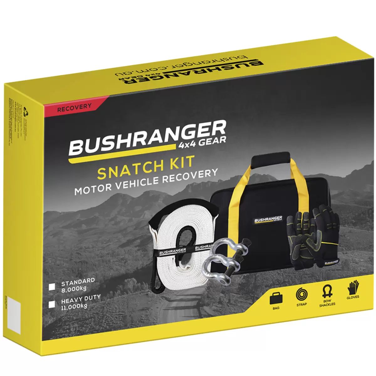 Bushranger Snatch Kit 8000kg