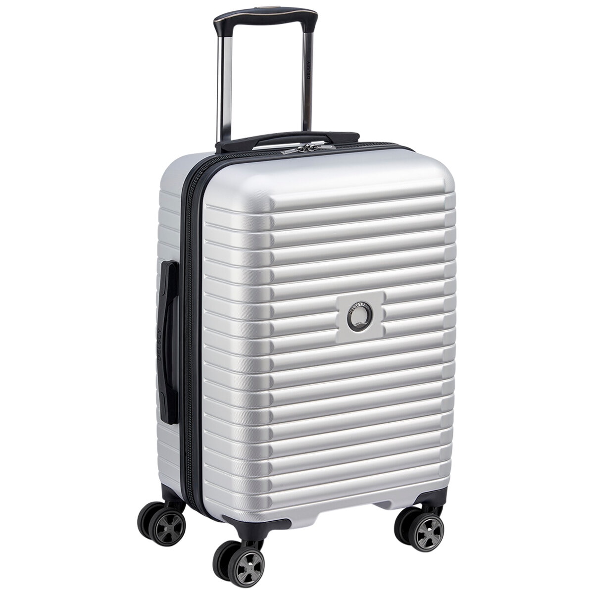 Delsey Paris 2 Piece Luggage Set Silver