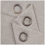 Piper Blackout Curtain Window Panel 2 Pack Beige