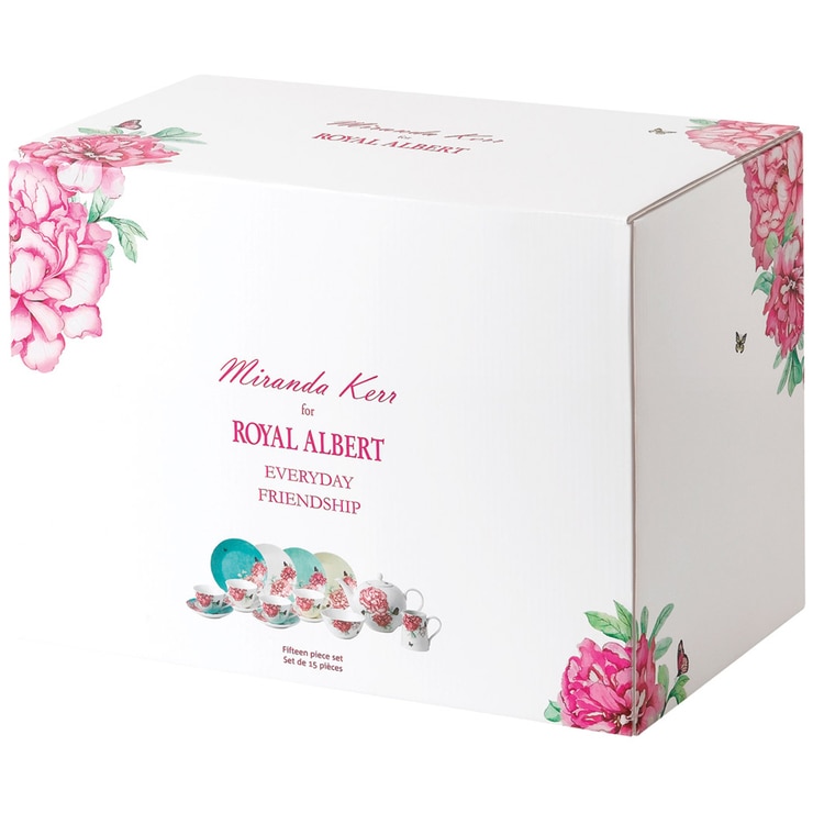 Royal Albert Miranda Kerr Everyday Friendship Tea Set 15pc Costco