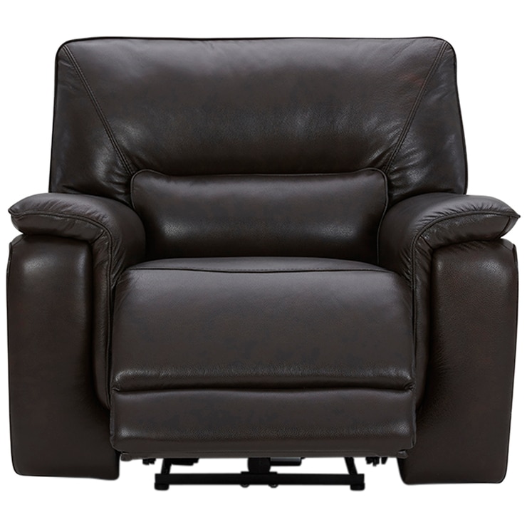 GilmanCreek Leather Power Recliner with Power Headrest Costco Australia