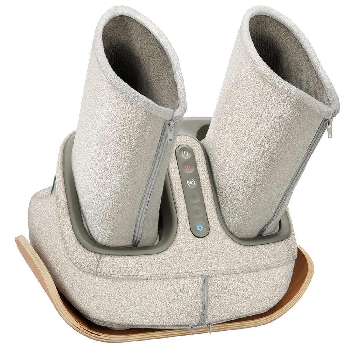 Homedics Luxe Compression Foot And Calf Massager FMS-502HGY