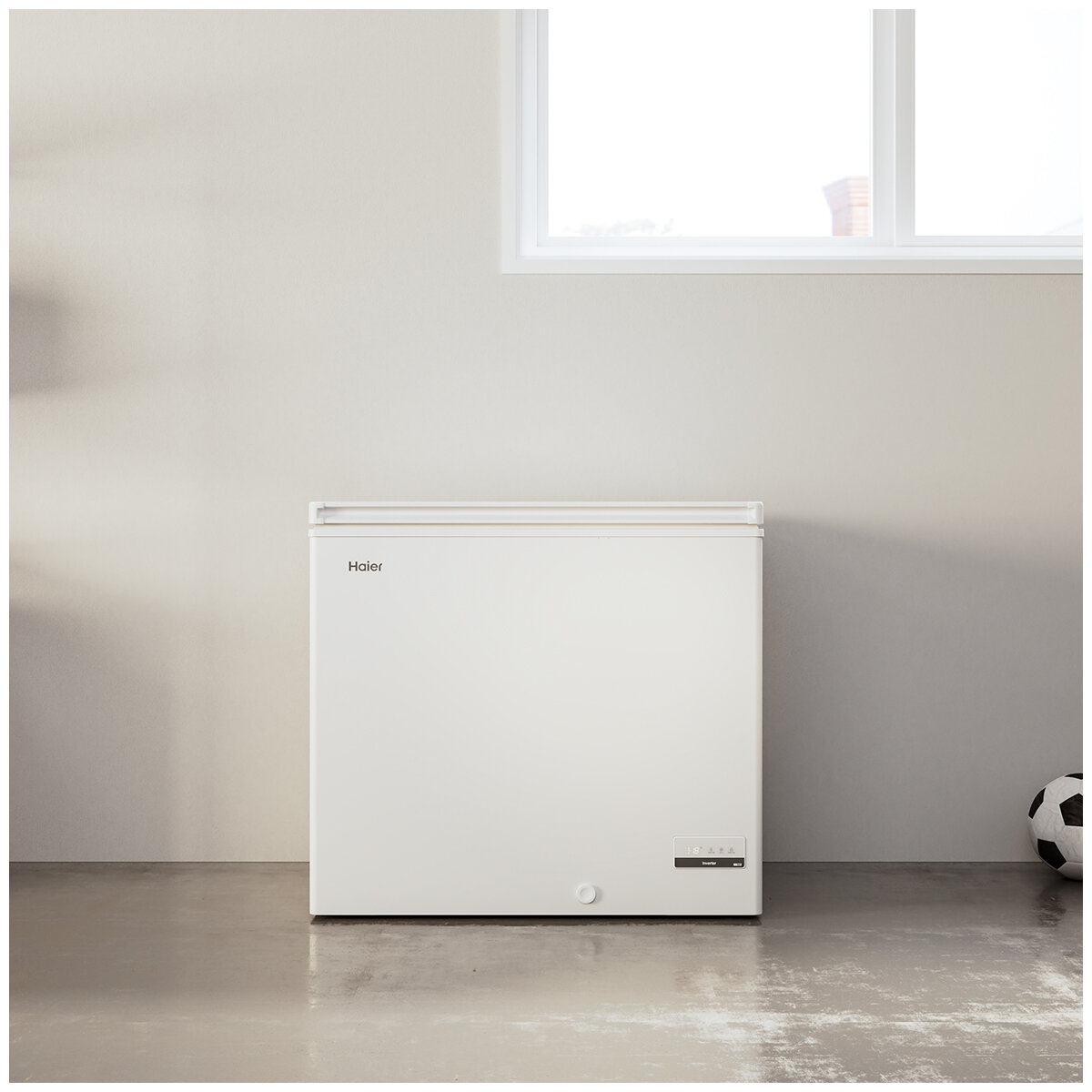 Haier 194L 300 Series Chest Freezer White HCF195W Haier 194L 300 Series Chest Freezer White HCF195W