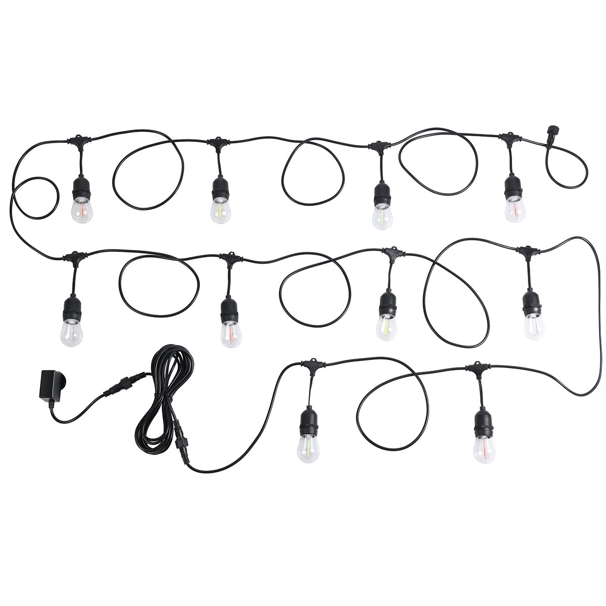 EGLO Festoon Kit 10 Light 12V E27 Multi-Coloured