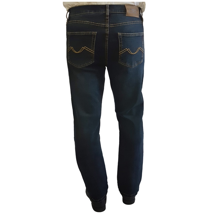 Urban Star 5 Pocket Relaxed Fit Jeans Navy Costco Australia