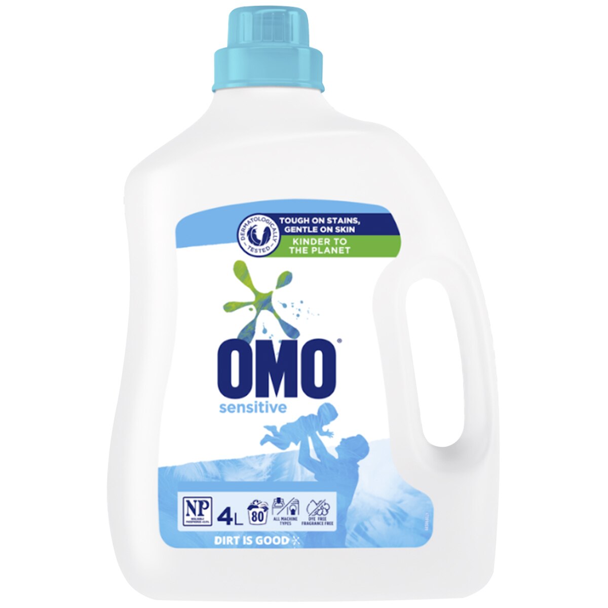 OMO Sensitive Liquid Detergent 2 x 4L Costco Australia