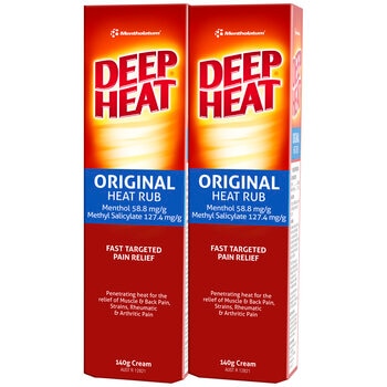 Deep Heat Regular Relief 2 x 140g