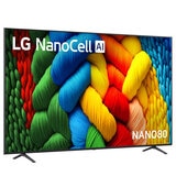 LG 86 Inch NANO80 AI LED UHD 4K Smart TV 86NANO80ASA