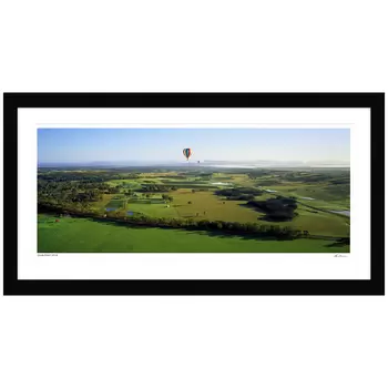 Ken Duncan Hunter Aerial NSW Framed Print 161 x 85.8cm