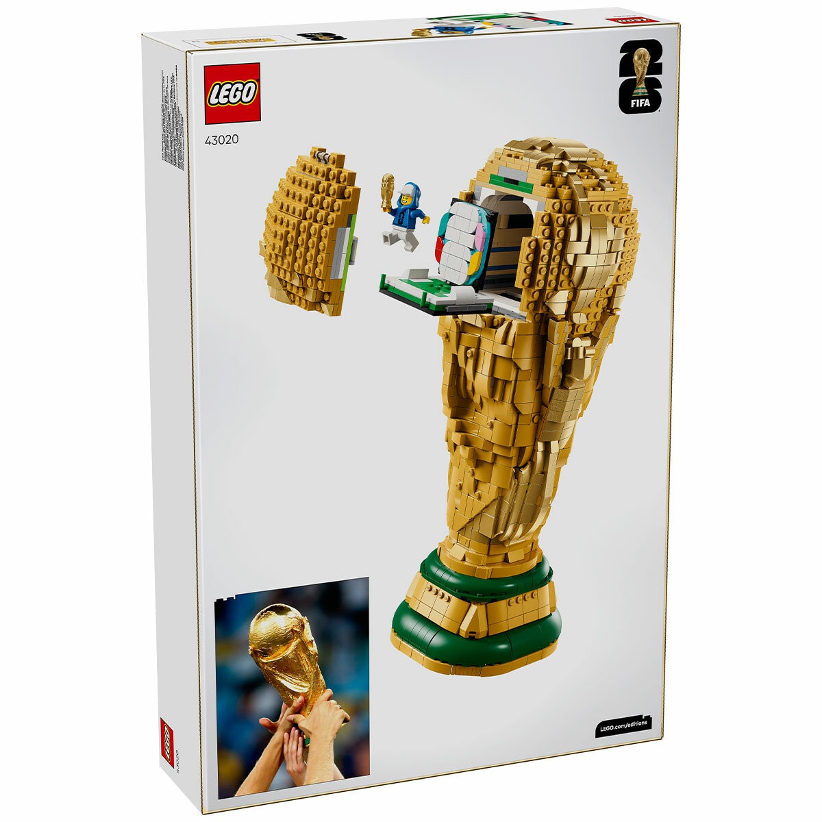 LEGO Editions FIFA World Cup Official Trophy 43020/