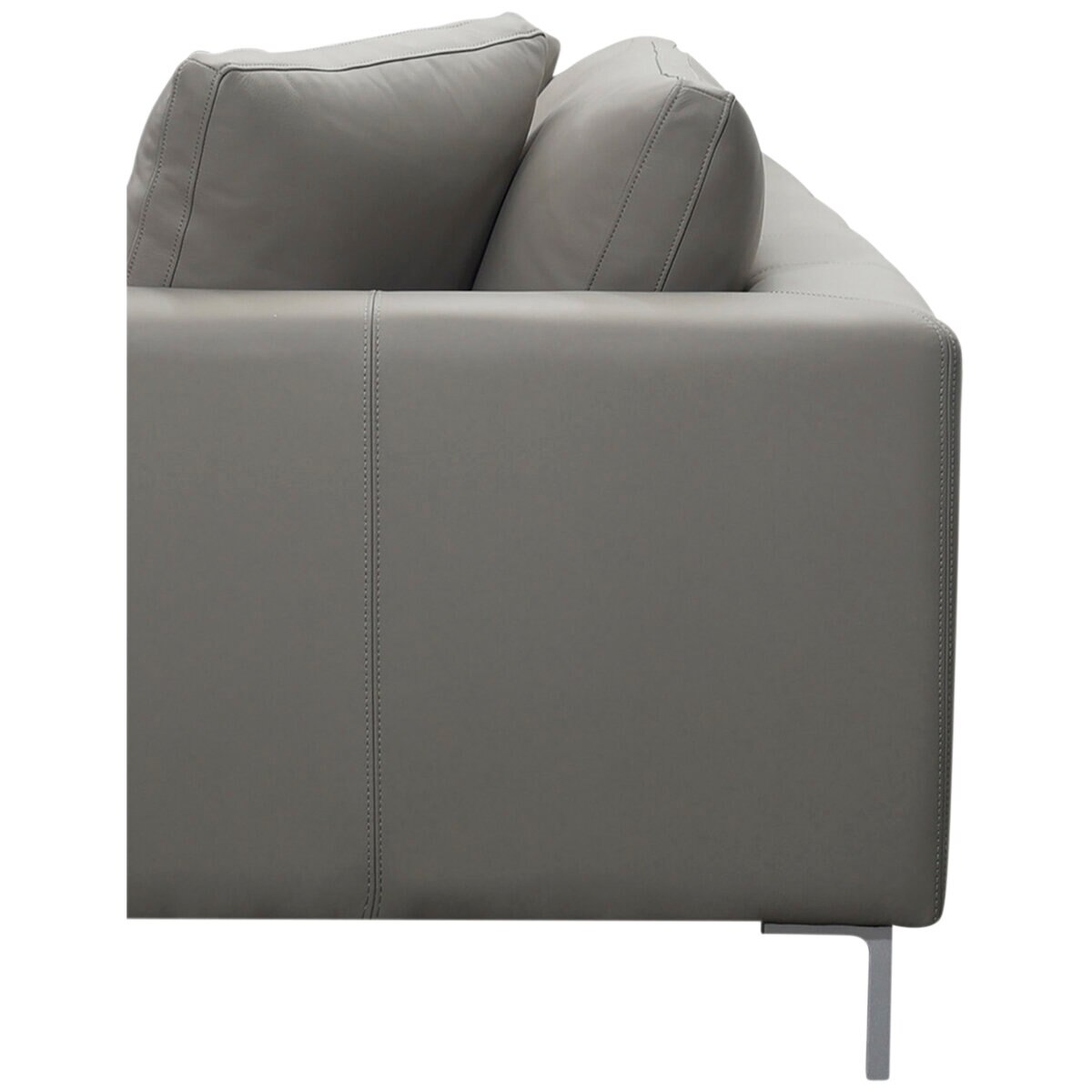 Moran Pico 3.5 Seater Sofa With Left Chaise Dove Silver