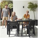 Keter Julie Outdoor Chair Set 6 Piece
