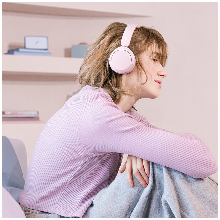 Sony Wireless Headphones Pink WH-CH520P