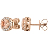 Morganite Earrings