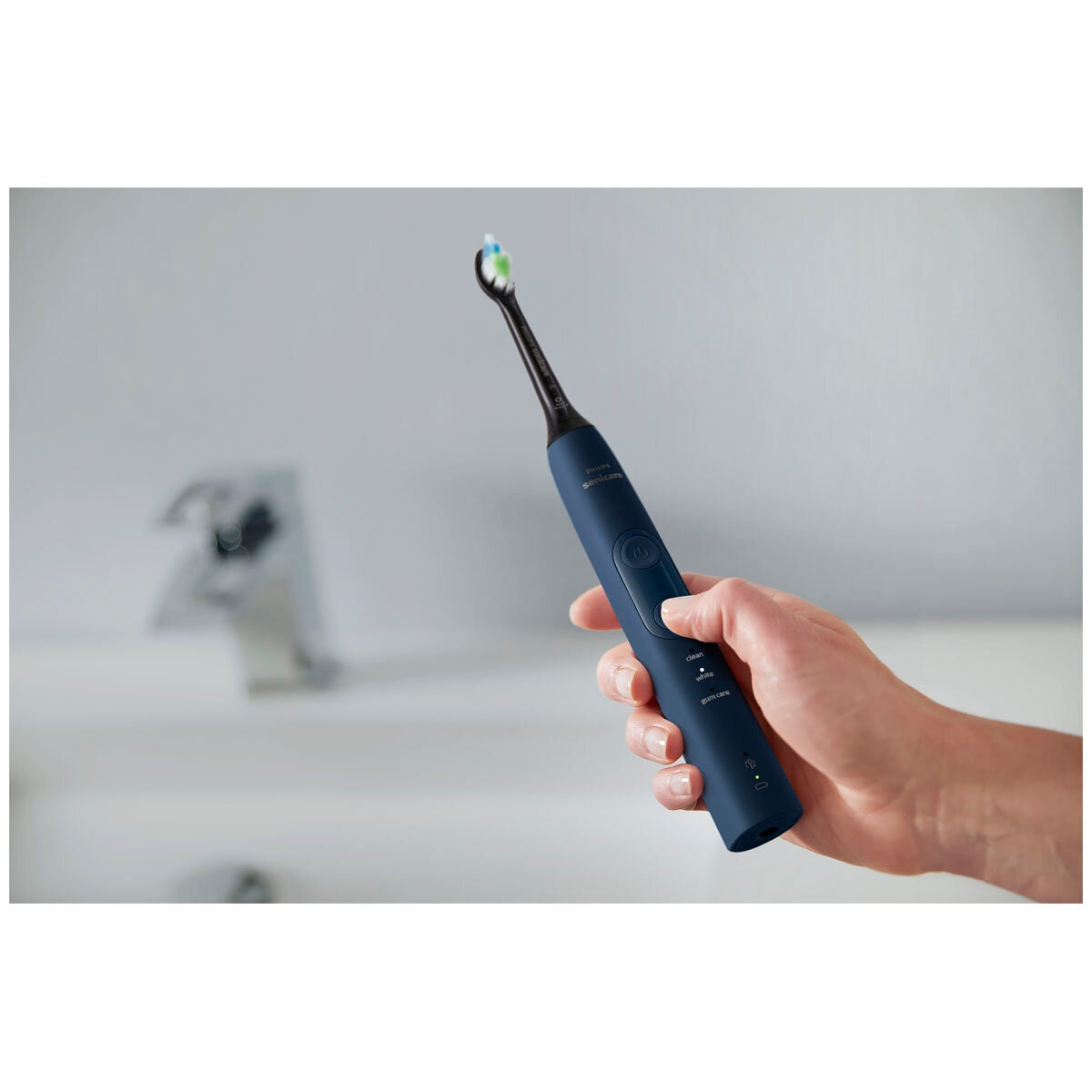 Philips Sonicare ProtectiveClean Whitening Electric Toothbrush, Navy Blue