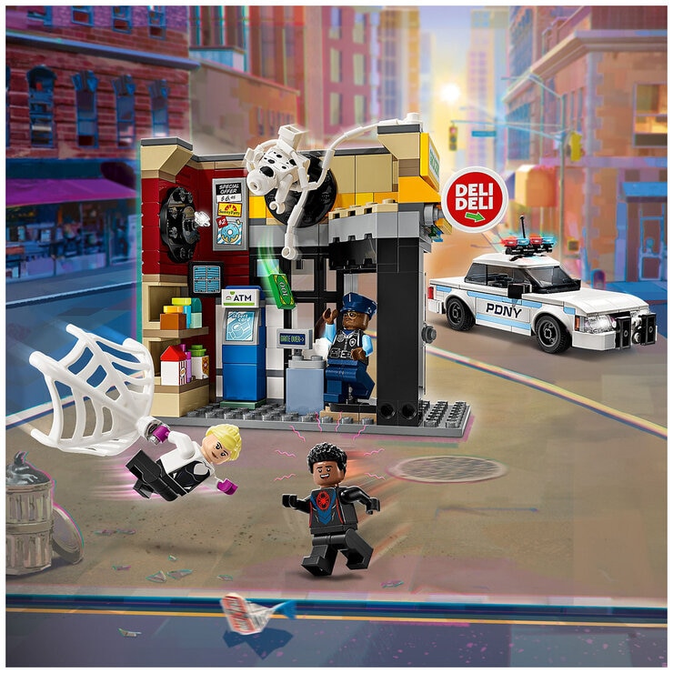LEGO Marvel Spider-Verse Miles Morales vs The Spot 76311