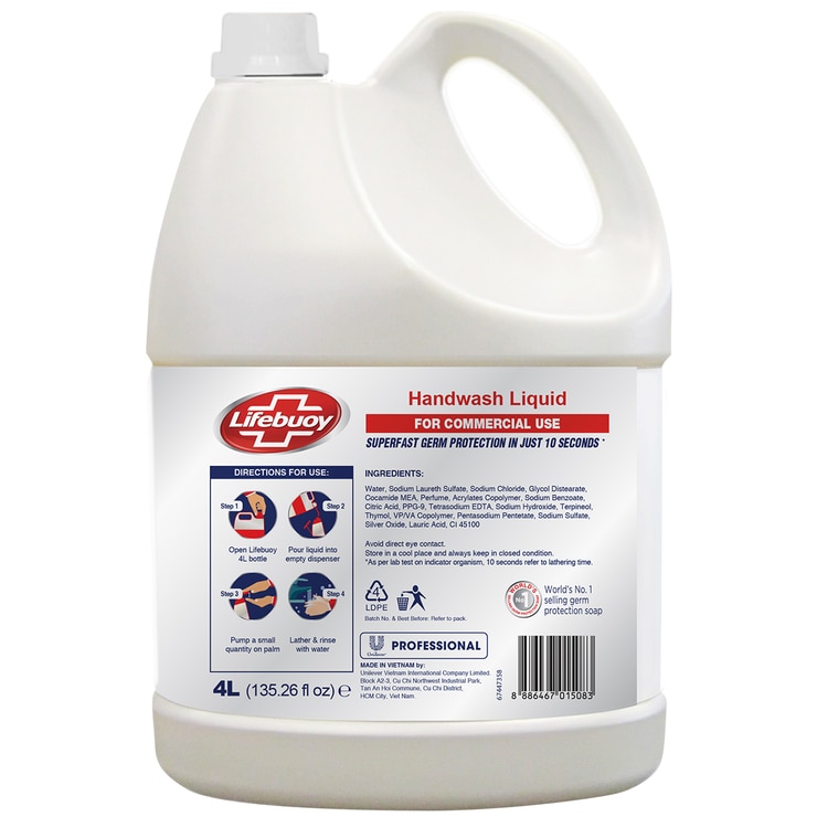 Life Buoy Professional Liquid Handwash Refill 4L Costco Australia