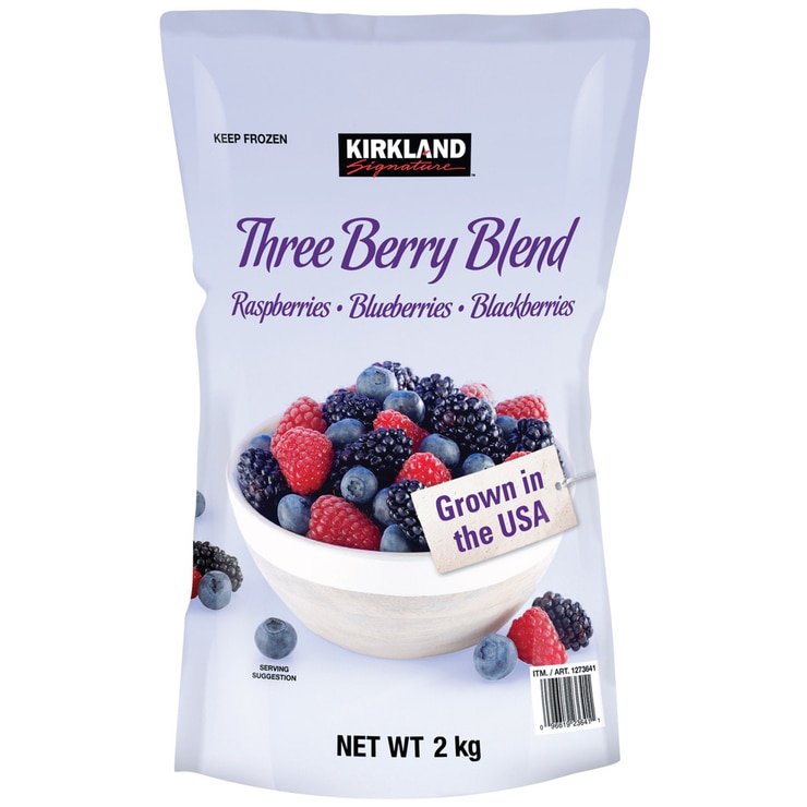 Kirkland Signature Three Berry Blend 2kg Costco Australia