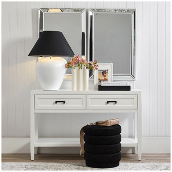 CAFE LIGHTING & LIVING Zeta Wall Mirror White