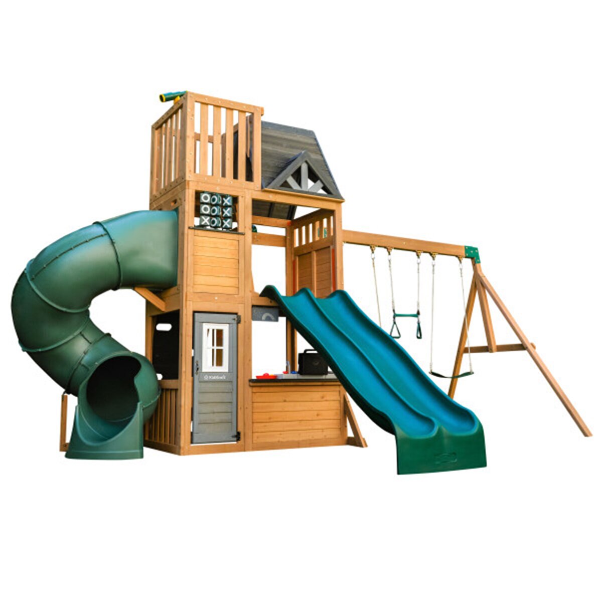 KidKraft Summit View Wooden Swing Set