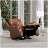 Simon Li Leather Power Recliner