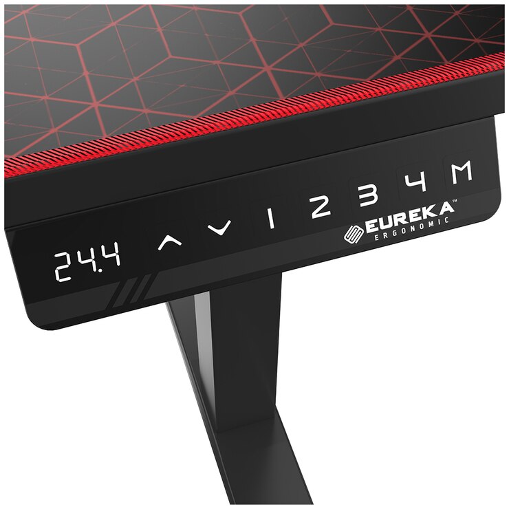 Eureka Ergonomic High Adjustable Gaming Desk EGDS62B Costco Australia