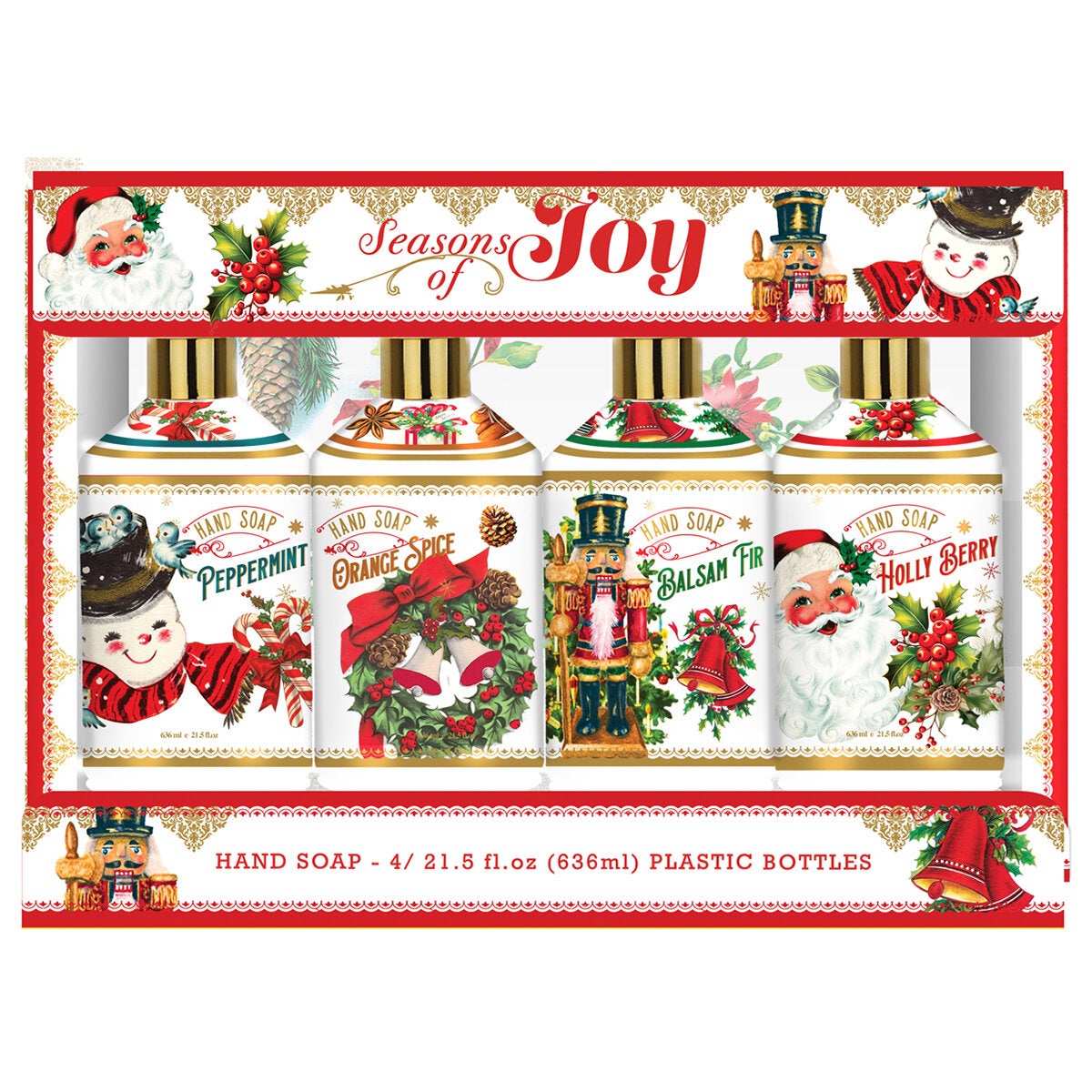 Home & Body Seasons of Joy Hand Soap 4 x 636ml Home & Body Seasons of Joy Hand Soap 4 x 636ml
