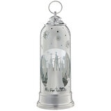 Disney Laser Engraved Lantern Silver Castle